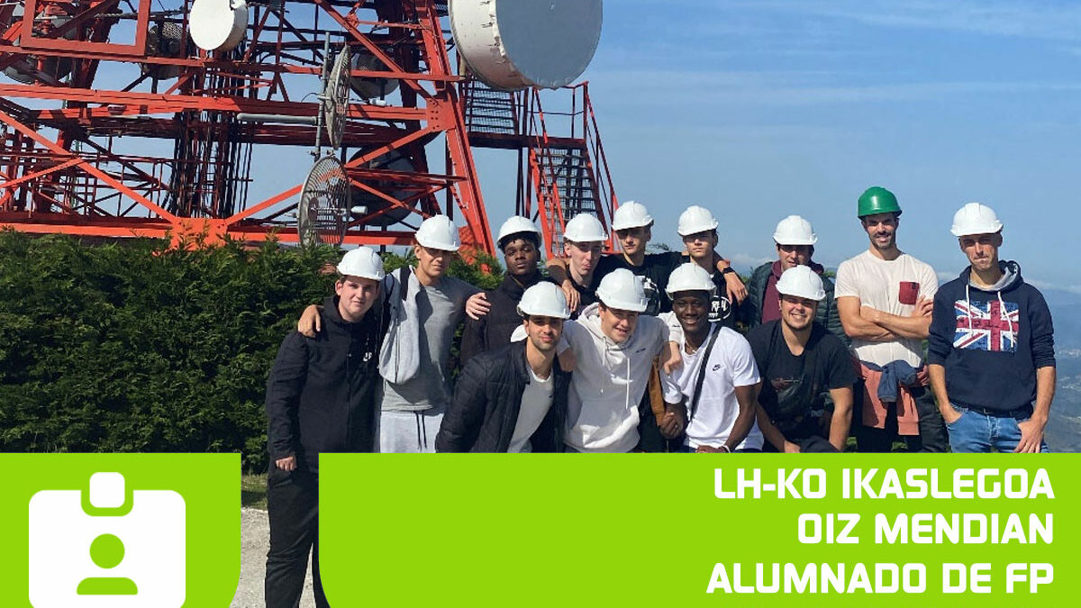 Lanbide Heziketako hiru eskolen bista jaso du Itelazpik - Itelazpi recibe la visita de la Escuela de Ingeniería de Bilbao